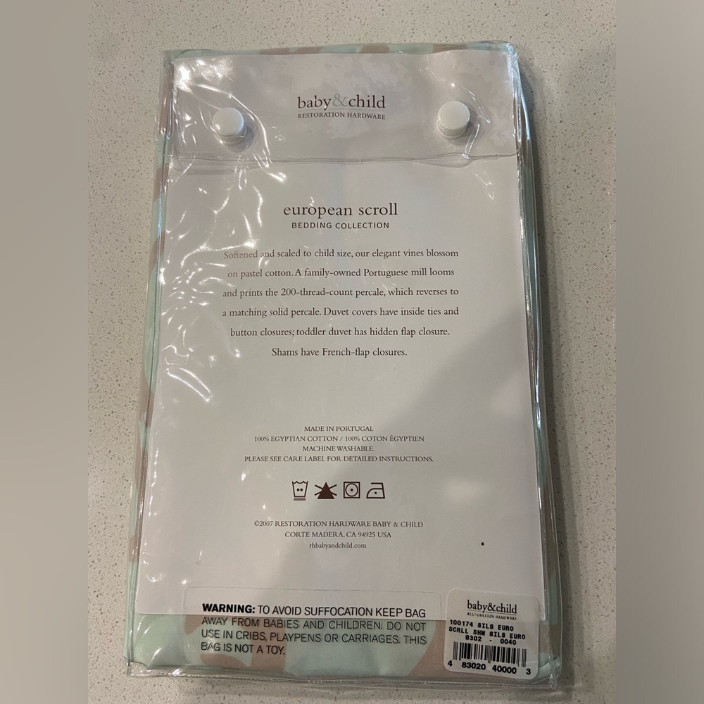 Restoration Hardware Baby & Child European Scroll Bedding Collection - Picture 4 of 4